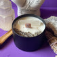 Selenite wand ritual candle