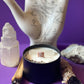 Selenite wand ritual candle