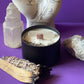 Selenite wand ritual candle